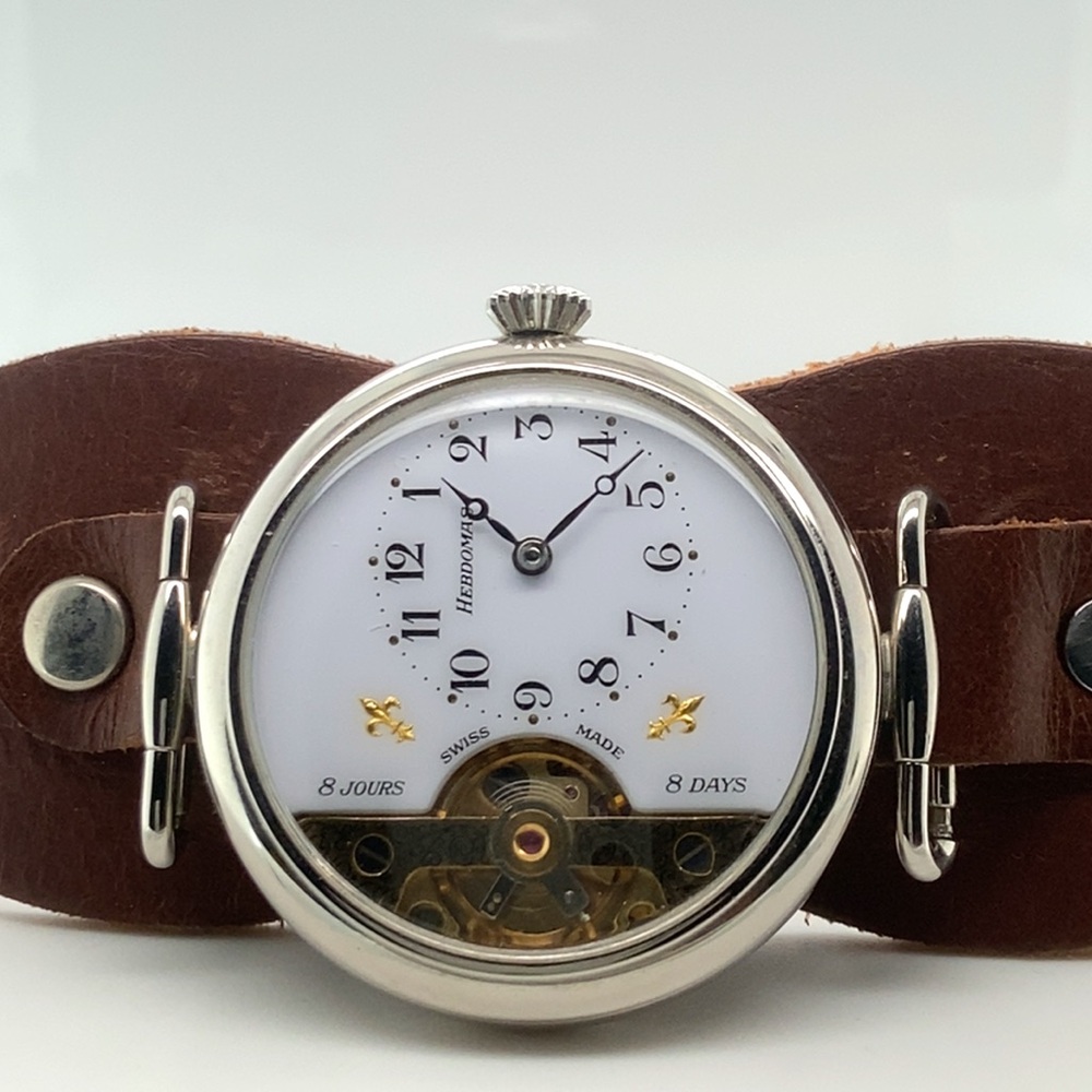 Hebdomas 8-Day Mechanical Wrist Watch